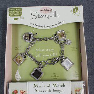 Storyville Scrapbooking Bracelet- Wedding Theme (NIB)